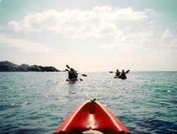 Sea kayaking